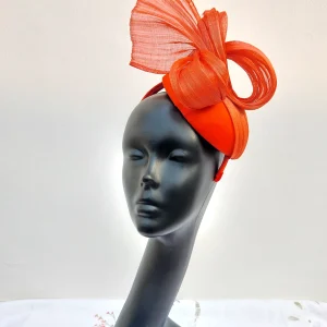 Ara 2 Red Fascinator