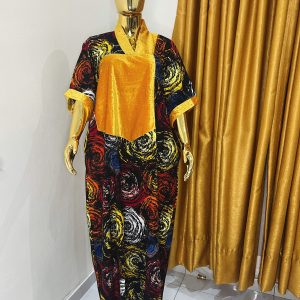 Sisi Oge Ankara Bubu Dress