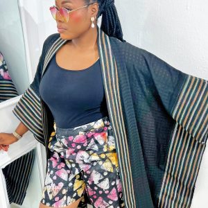 Asooke Kimono with Shorts