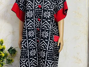 Short Ankara Bubu - One Size Fits Up To Size 18