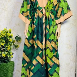 Long Ankara Bubu - One Size Fits Up To Size 20