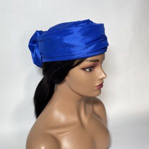 Royal Blue Turban for Women