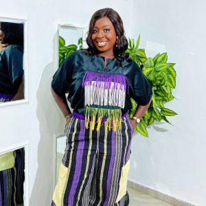 Two-Piece Asooke - Purple