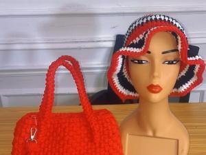 Crochet Handbag (+Free Bucket Hat) - Image 7
