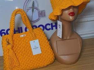 Crochet Handbag (+Free Bucket Hat) - Image 6