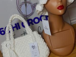 Crochet Handbag (+Free Bucket Hat) - Image 5