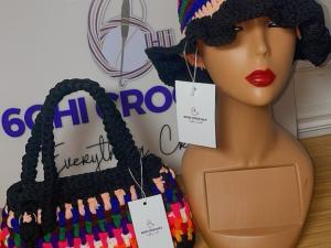 Crochet Handbag (+Free Bucket Hat) - Image 8