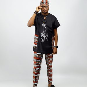Elegant Men’s African Outfit – Traditional Ankara Dashiki (M–4XL)