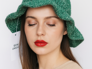 Handmade Unisex Crochet Bucket Hat - Image 5