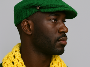 Crochet Papa’s Cap for Men. Size - One Size Fits All - Image 4