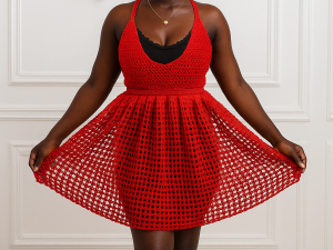 6Chi Dinner Gown (comes with a Bum Short & Free Headband) - Image 4