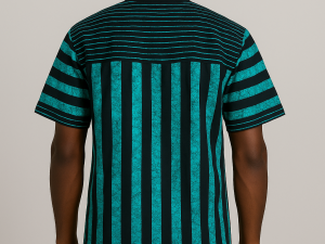 Adeyemi Ankara Short Sleeve Men’s Top - Image 2