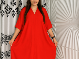 Luxury Silk Boubou Dress with Headwear - Image 6