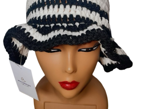 Handmade Unisex Crochet Bucket Hat - Image 6