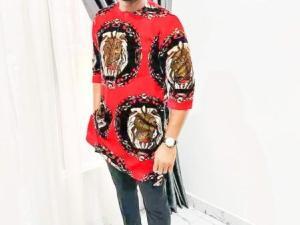 Isi-Agu Shirt With Red Cap (Already Made) - Size XL - Image 4