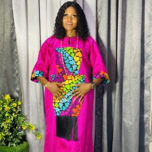 Liquid Mekado Mixed with Ankara - One Size Fits Up To Size 14