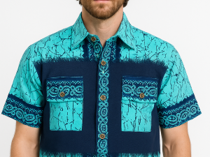 Assemble and Asooke Two Piece Men’s Set - L - Image 2