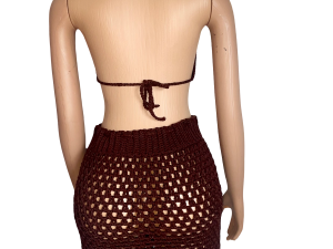 Two Piece Crochet Beach Wear - Image 3