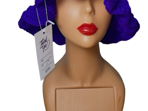 Handmade Unisex Crochet Bucket Hat - Image 9