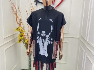 Premium Mens African Aso oke Outfit: Traditional Ankara Dashiki Caftan. Size M-4XL - Image 3