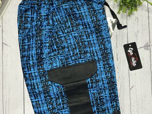Zamani Unisex Ankara Combat Shorts M-4XL - Image 2