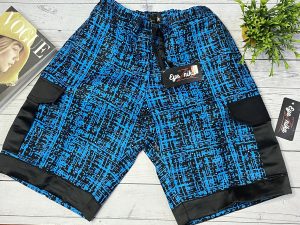 Zamani Unisex Ankara Combat Shorts M-4XL - Image 3