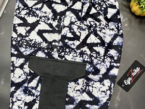 Zamani Unisex Ankara Combat Shorts M-4XL - Image 2