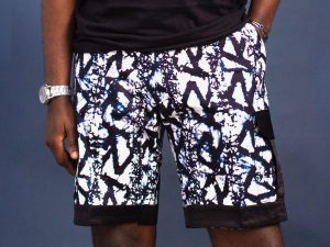 Zamani Unisex Ankara Combat Shorts M-4XL