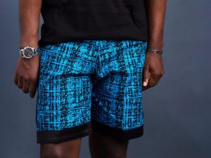 Zamani Unisex Ankara Combat Shorts M-4XL