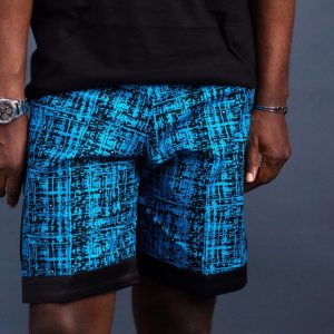 Zamani Unisex Ankara Combat Shorts M-4XL
